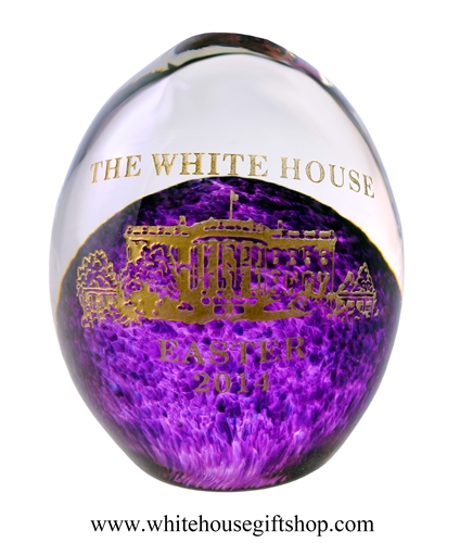 2014 White House Glass Easter Egg