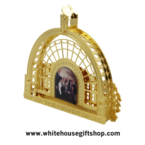 2016 White House Gift Shop Special Presidential Ornament Honors President Barack Obama