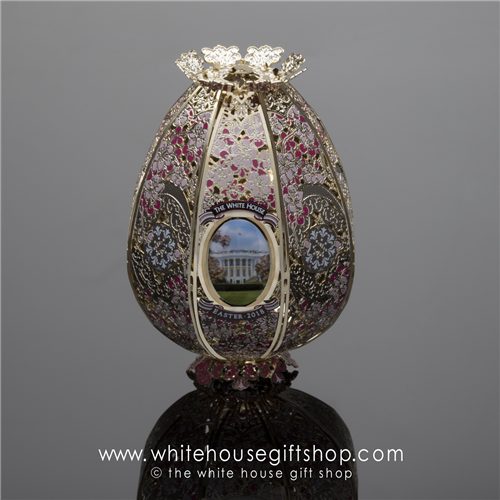 2018 White House Easter Egg and Washington D.C. Cherry Blossom Festival Egg from the White House