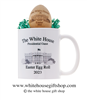 2023, The White House Easter Egg and Coffee Mug Gift Set, White House, South Lawn, White House Gift Shop, Historical, President Joseph Biden, Signature