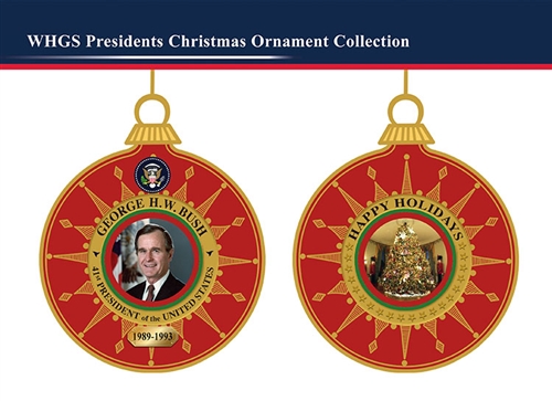 2023 Official White House Ornament President George H. W. Bush