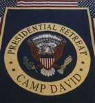 Camp David Throw Blanket