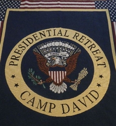 Camp David Throw Blanket
