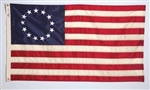Betsy Ross United States flag, 3'x5', outdoor nylong, brass grommets, 100% Made in America, high quality