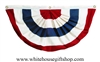 American Flag Pleated Full Fan