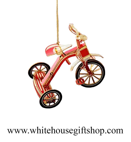 Tricycle White House Ornament