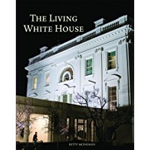 The Living White House from Presidential Book collection of The White House Gift Shop with gold foil seal on back cover