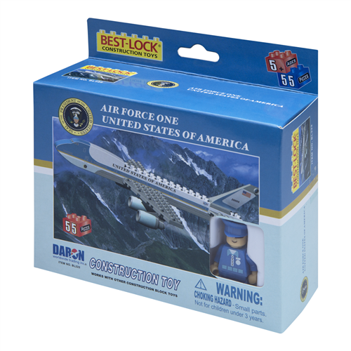 Daron Air Force One 55 Piece Block Set Model