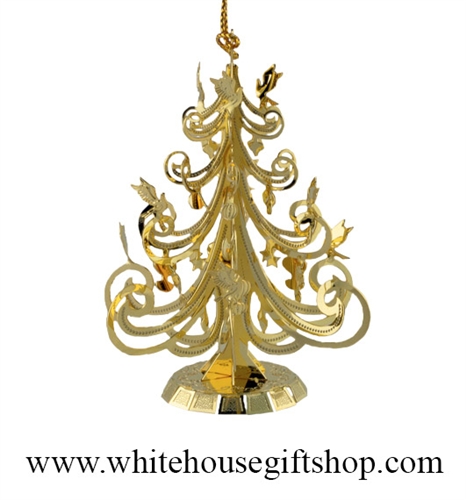 Artisan Christmas Tree White House Gift Shop Ornament