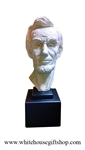 Lincoln Finale White Stone 15.5" Bust