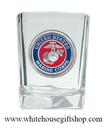 U.S. Marine Corps USMC Shot Glass