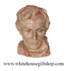 Head of Lincoln Redstone Bust