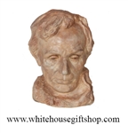 Head of Lincoln Redstone Bust
