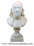 Benjamin Frankling Stone 8.5" Bust