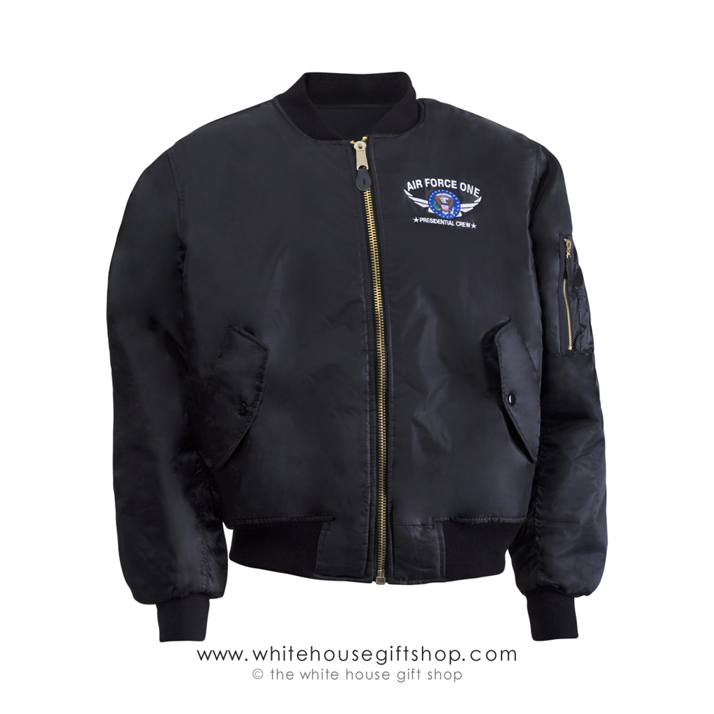 President and Presidential Crew MA-1 Bomber Style Flight Jacket from ...