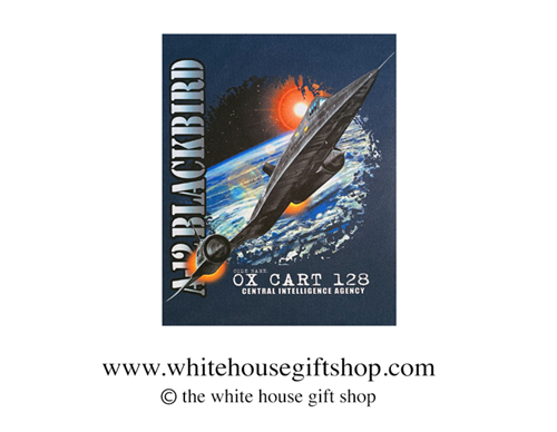A-12 Blackbird CIA Mousepad, â€œHABUâ€, Custom Design for White House Gift Shop, Collector Item, Limited Supply
