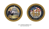 Coin and Medallion: The Aquittal of Donald J. Trump, 45th President of the United States. Trump & Putin challenge coins and the COVID-19 Heroes medal from the original White House Gift Shop, est. 1946.