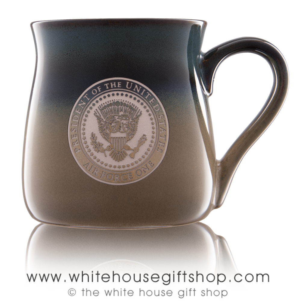 quality ceramic coffee mugs, custom etched in USA, dishwasher and microwave  safe, from White House Gift Shop mug collection with Presidential Eagle  Seal, Washington D.C. gifts