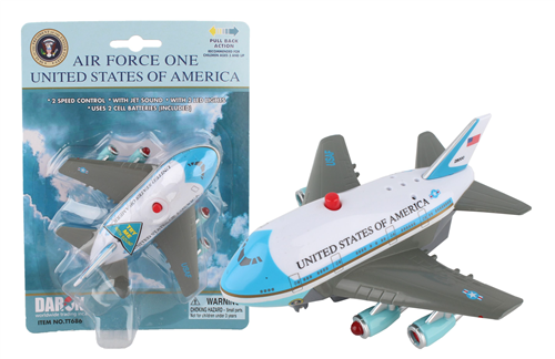 AIR FORCE ONE PULLBACK W/LIGHT & SOUND