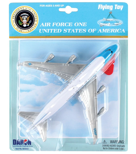 AIR FORCE ONE FLYING TOY ON A STRING