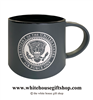 Air Force One 15 ounce, large Bistro Mug, Cup, etched in America, United States Eagle, Quality Mugs From The Official White House Gift Shop.