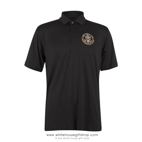 Air Force One Presidential Guest Polo, black