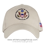 Air Force One Presidential Guest Hat, Made in the USA of America, Embroidered official baseball cap, USAF, military head gear