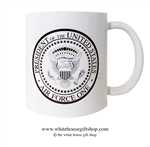 President of the United States Air Force One Coffee Mug, Presidential Joseph R. Biden Coffee Mug, Designed at Manufactured by the White House Gift Shop, Est. 1946. Made in the USA
