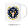 President of the United States Air Force One Coffee Mug, Presidential Joseph R. Biden Coffee Mug, Designed at Manufactured by the White House Gift Shop, Est. 1946. Made in the USA