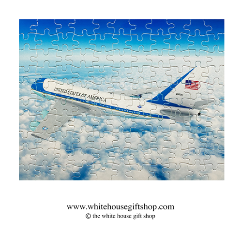 Air Force One, 110 Piece Jigsaw Puzzle, Made in USA!