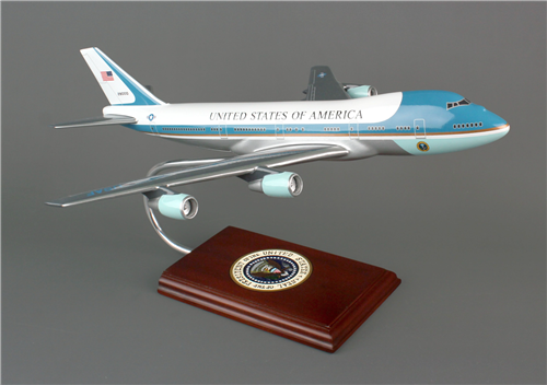 Air Force One Model from White House Gifts Shop, Est 1946 by Presidential Order & U.S. Secret Service