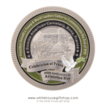 Coin, President Donald J. Trump Visits France on the 100th Anniversary of Armistice and the End of World War I at the American Cemetery in Bony, France. From Official White House Gift Shop Coin Gifts Collection. Limited