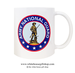 Army National Guard Coffee Mug, Presidential Joseph R. Biden Coffee Mug, Designed at Manufactured by the White House Gift Shop, Est. 1946. Made in the USA