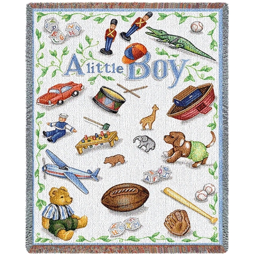 Favorite kids colors, Baby blanket throw from White House Gift Shop