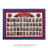 All President Magnets, Made in the USA, all 45 Presidents portraits including Trump and Obama, quality 2 1/2 by 3 1/2 inches from original official  White House Gift Shop since 1946 by President Truman, Washington, D.C.