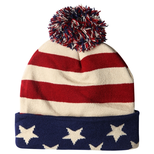American Flag Beanie Hat or Cap from the White House Official Gift Shop.