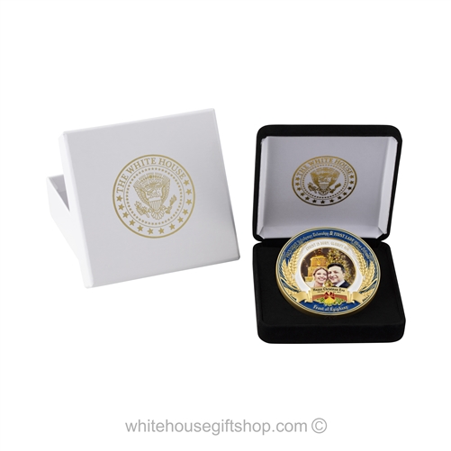 â€œ11th" Coin in Historic Moments Series, "MERRY CHRISTMAS FROM THE WHITE HOUSE AND THE FEAST OF EPIPHANY 2022"