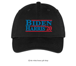 Joseph R. Biden and Kamala Harris 2020 Hat in Black, 44th President of the United States, 46th President of the United States, Official White House Gift Shop Est. 1946 by Secret Service Agents