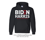 46th POTUS Joseph R. Biden & VPOTUS Kamala Harris Hooded Sweatshirt in Black