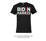 46th POTUS Joseph R. Biden & VPOTUS Kamala Harris T-Shirt in Black