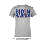46th POTUS Joseph R. Biden & VPOTUS Kamala Harris T-Shirt in Grey