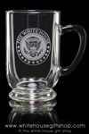 White House Classic Glass Beer or Coffee Mug
