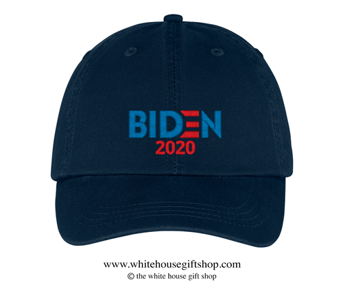 Joseph R. Biden 2020 Navy Blue Hat, 46th President of the United States, Official White House Gift Shop Est. 1946 by Secret Service Agents