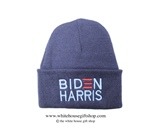 Joseph R. Biden Beanie in Navy, 46th President of the United States, Official White House Gift Shop Est. 1946 by Secret Service Agents