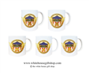 Heroes of Covid-19 Coffee Mug Set of 5