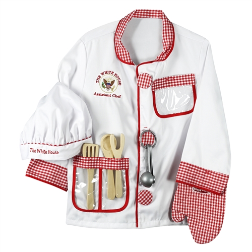 The White House Assistant Chef Uniform for Children from the Official White House Gift Shop