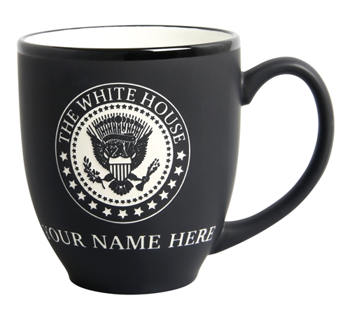 The White House Seal  Bistro Mug, Seal of President, 15 oz capacity