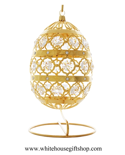 The White House Crystal and Gold Easter Egg