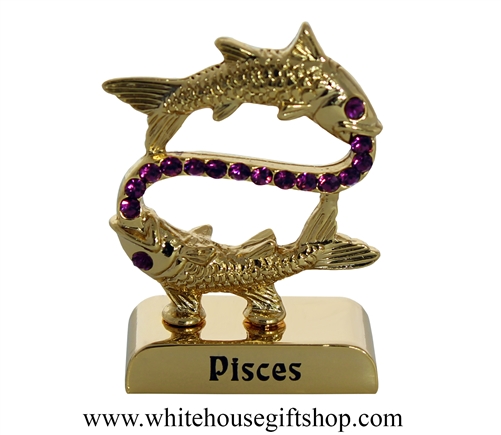 Gold Constellation Zodiac Collection: Pisces