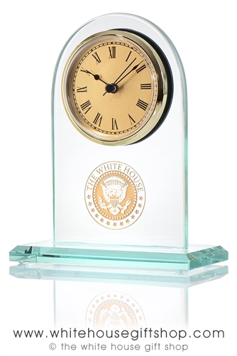 The White House POTUS Clock, President Gifts Collection, Official White House Gift Shop, Est. 1946 by President Truman and U.S. Secret Service